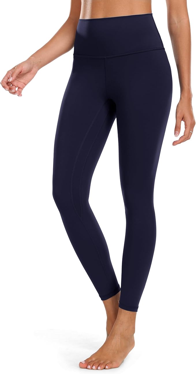 Colorfulkoala Women's High Waisted Tummy Control Workout Leggings 7/8 Length Ultra Soft Yoga Pants 25"