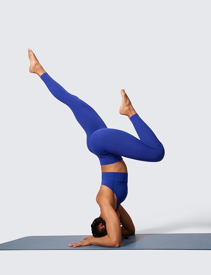 CRZ YOGA Butterlift Workout Leggings 25" - High Waisted Pilates Gym Athletic Womens Yoga Pants Buttery Soft