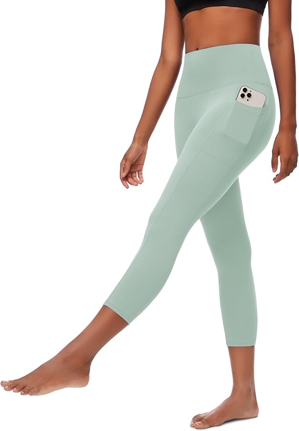 FULLSOFT Buttery Soft Leggings for Women - High Waisted Tummy Control No See Through Workout Yoga Cycling Tights Pants