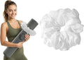 Slim Panda Yoga Mat Scrunchie,Style & Cute Mat Holder,Stretchable Velvet Fabric Fit All Standard Yoga Mats (mat not included)