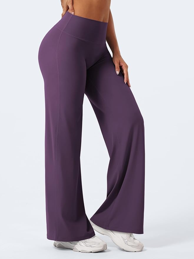 YEOREO Workout Leggings Womens No Front Seam Straight Leggings 29"/ 31.5"/ 33"/ 35" High Waist Buttery Eddiy Gym Yoga Pants