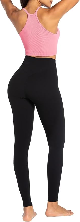 Sunzel Sunzfly Workout Leggings for Women, Tummy Control Compression Workout Gym Yoga Pants, High Waist & No Front Seam Lycra