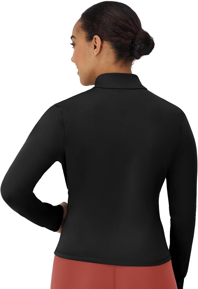 Hanes Women's Jacket, Moves Full-Zip Workout Jacket, Moisture-Wicking Outwear, Soft & Stretchy Athletic Wear for Women