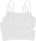 Hanes Women's String Bralette Pack, 3-Pack, Cotton Sports Bralette Bras for Women, Solid or Assorted Wireless Bras