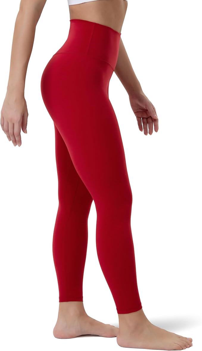 YUNOGA Women's Ultra Soft High Waisted Seamless Leggings Tummy Control Yoga Pants
