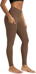 ODODOS Women's High Waisted Yoga Leggings with Pockets, Tummy Control Non See Through Workout Athletic Running Yoga Pants
