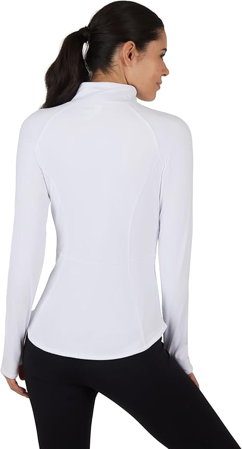 Yogalicious Womens Ultra Soft Lightweight Full Zip Yoga Jacket with Pockets