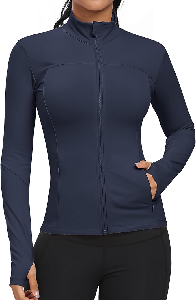 GYM RAINBOW Workout Jackets for Women Athletic Jacket Spring Running Yoga Jackets