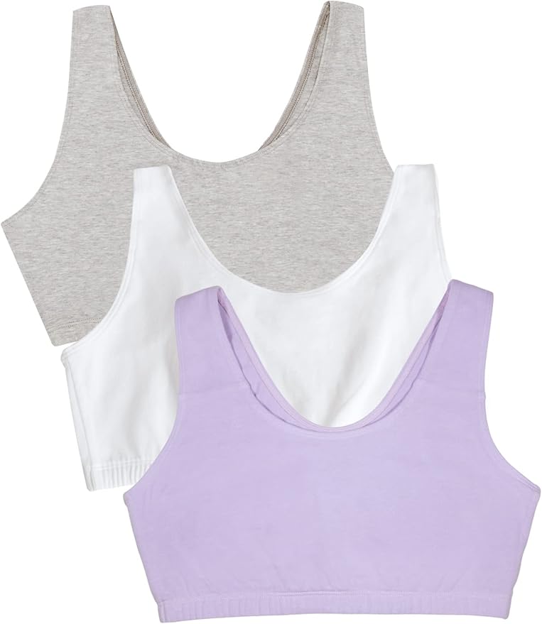 Fruit of the Loom Women's Cotton Tank Bra for Women - Ultimate Comfort & Breathable Fit