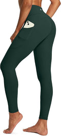 IUGA High Waist Yoga Pants with Pockets, Leggings for Women Tummy Control, Workout Leggings for Women 4 Way Stretch
