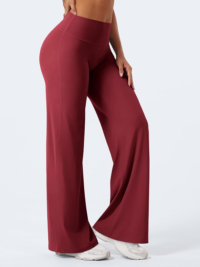 YEOREO Workout Leggings Womens No Front Seam Straight Leggings 29"/ 31.5"/ 33"/ 35" High Waist Buttery Eddiy Gym Yoga Pants