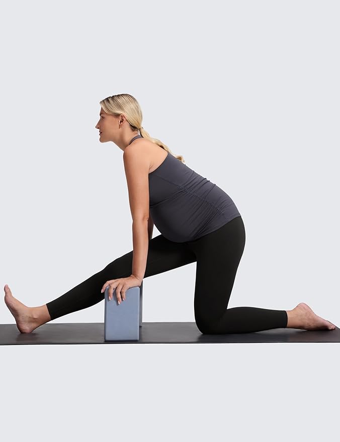 CRZ YOGA Butterluxe Maternity Leggings 25" - Over The Belly Buttery Soft Workout Activewear Yoga Womens Pregnancy Pants