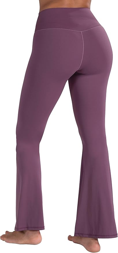 Sunzel Flare Leggings, Crossover Yoga Pants with Tummy Control, High-Waisted and Wide Leg