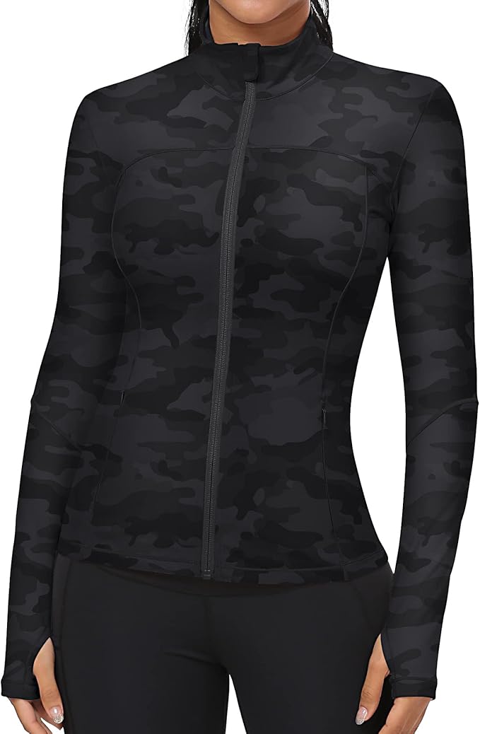 GYM RAINBOW Workout Jackets for Women Athletic Jacket Spring Running Yoga Jackets