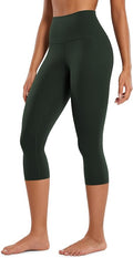 CRZ YOGA Butterluxe Yoga Capris Leggings 19'' - High Waisted Workout Buttery Soft Athletic Lounge Womens Crop Pants