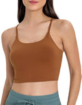Lemedy Women Padded Sports Bra Fitness Workout Running Shirts Yoga Tank Top