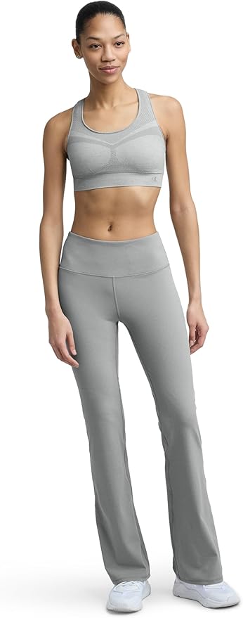 Champion Women's Sports Bra, Infinity Racerback, Moderate Support, Seamless Sports Bra for Women