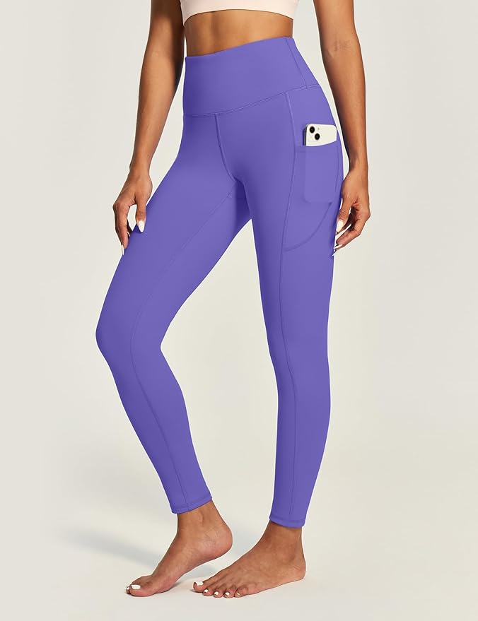 IUGA High Waist Yoga Pants with Pockets, Leggings for Women Tummy Control, Workout Leggings for Women 4 Way Stretch