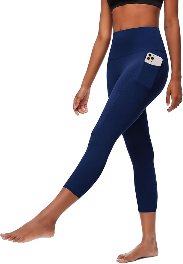 FULLSOFT Buttery Soft Leggings for Women - High Waisted Tummy Control No See Through Workout Yoga Cycling Tights Pants