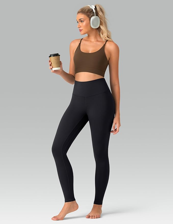 Colorfulkoala Women's Buttery Soft High Waisted Yoga Pants Full-Length Leggings
