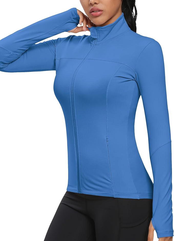 GYM RAINBOW Workout Jackets for Women Athletic Jacket Spring Running Yoga Jackets