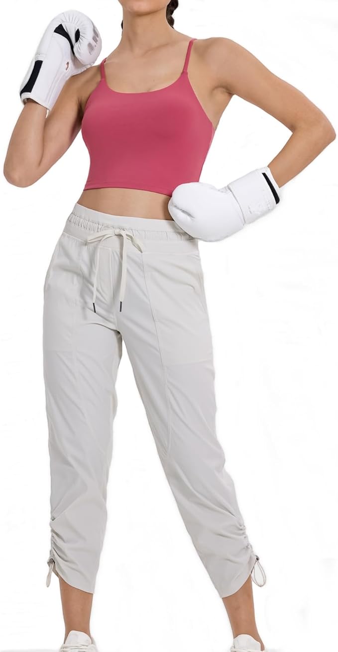 Lemedy Women Padded Sports Bra Fitness Workout Running Shirts Yoga Tank Top