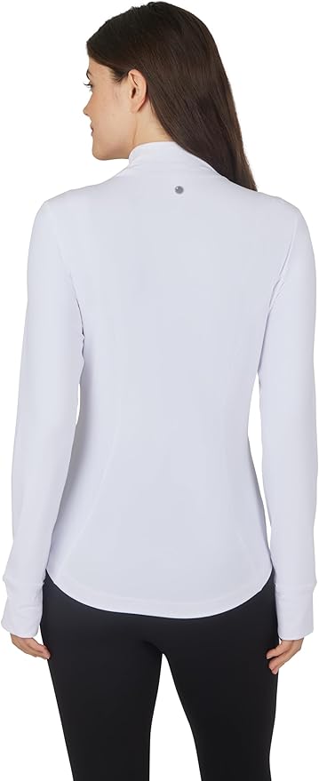 Yogalicious Womens Ultra Soft Lightweight Full Zip Yoga Jacket with Pockets