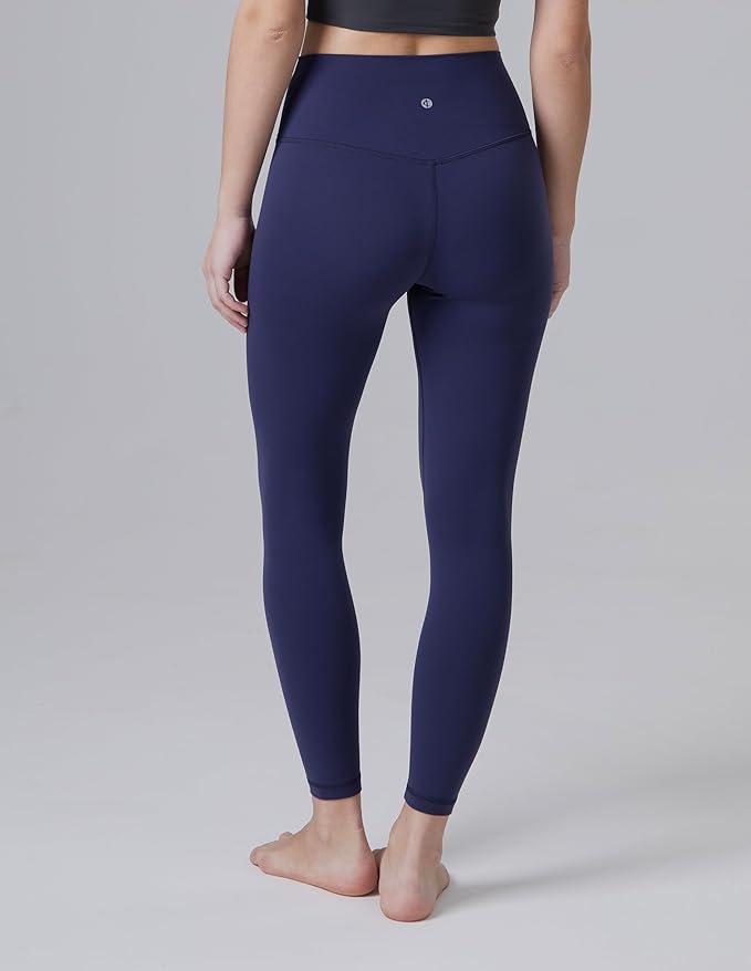 Colorfulkoala Dreamlux No Front Seam Leggings for Women 25"/28" Inseam, High Waisted Buttery Soft Yoga Pants