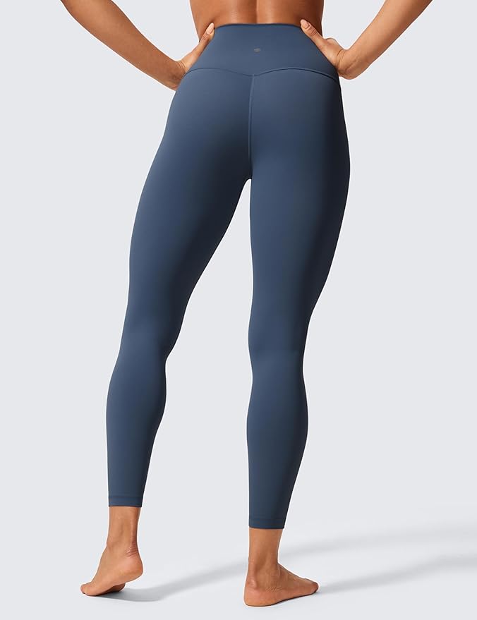 CRZ YOGA Butterlift Workout Leggings 25" - High Waisted Pilates Gym Athletic Womens Yoga Pants Buttery Soft