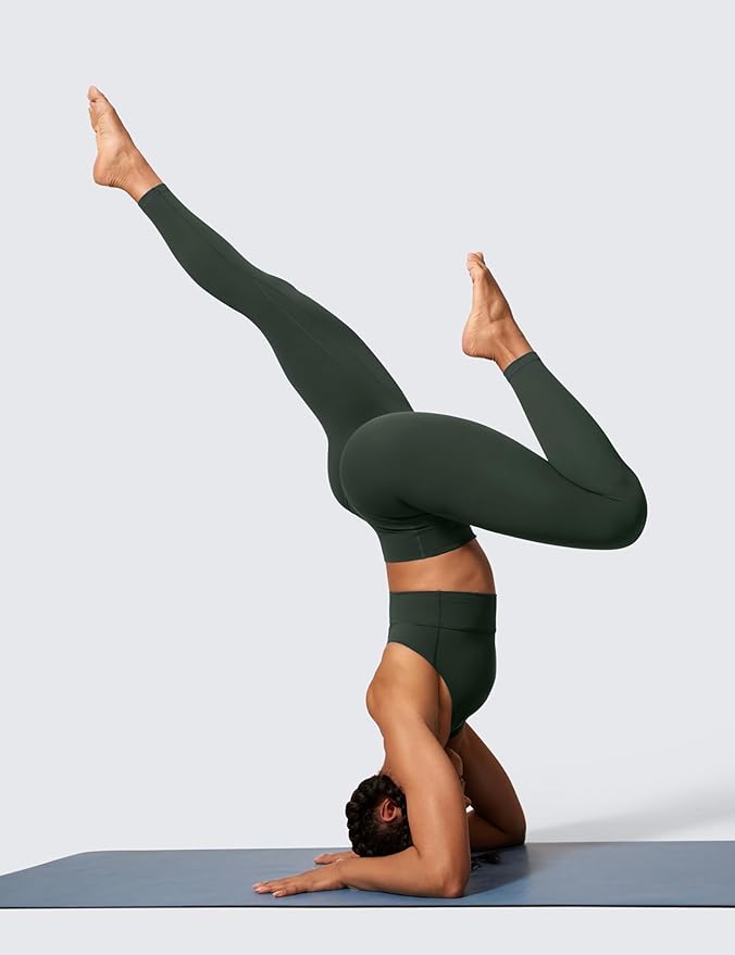 CRZ YOGA Butterlift Workout Leggings 25" - High Waisted Pilates Gym Athletic Womens Yoga Pants Buttery Soft
