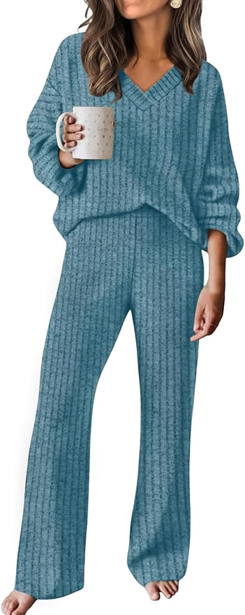 RUMIA Lounge Sets for Women 2026 Vacation Matching Track Suits Sweater Fall Outfits (S-2XL)