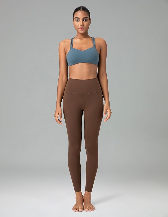 Colorfulkoala Women's Dreamlux High Waisted Workout Leggings 25" / 28" Inseam Yoga Pants