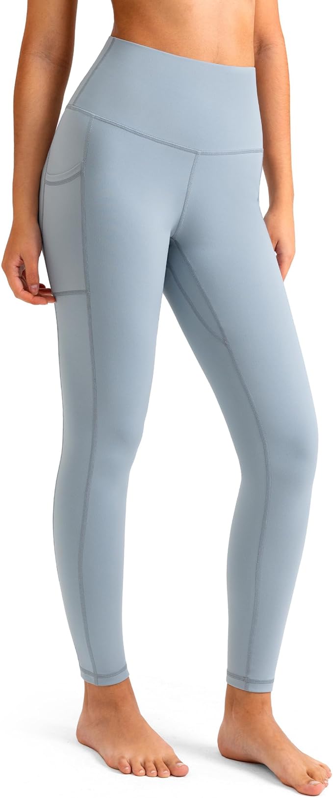 Colorfulkoala Women's High Waisted Yoga Pants 7/8 Length Leggings with Pockets
