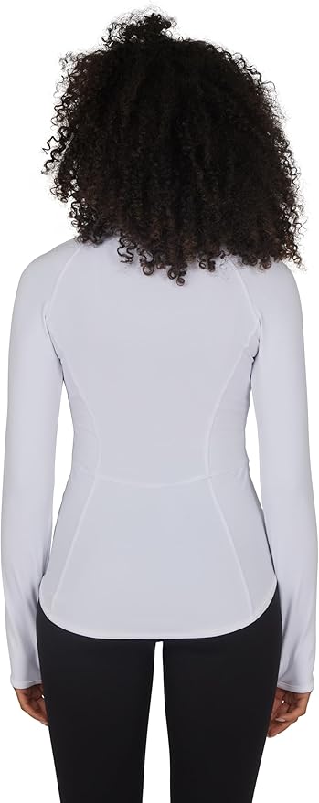 Yogalicious Womens Ultra Soft Lightweight Full Zip Yoga Jacket with Pockets