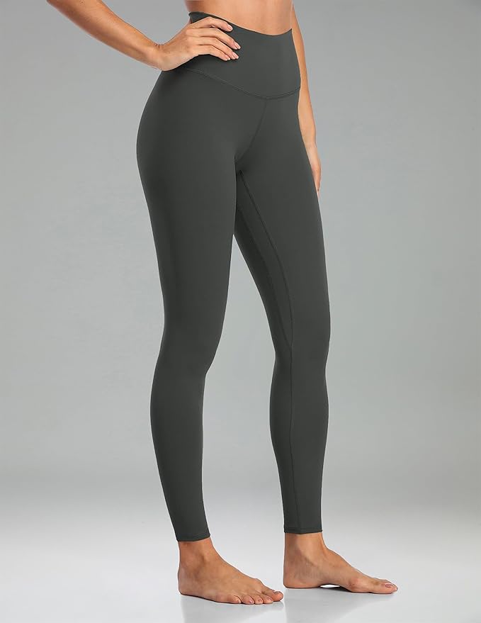Colorfulkoala Women's High Waisted Tummy Control Workout Leggings Full Length Ultra Soft Yoga Pants 28"