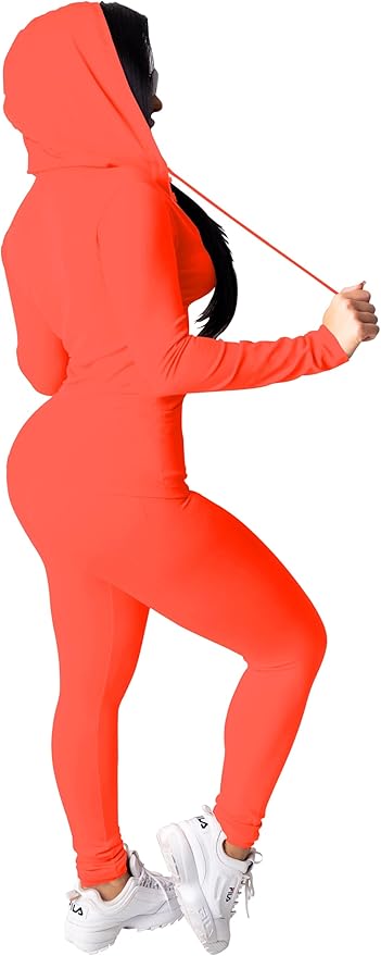 Mrskoala Two Piece Outfits for Women Jogger Sets Workout Sweat Suits Tracksuit Pants Set