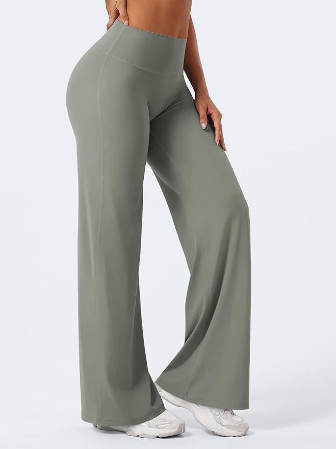 YEOREO Workout Leggings Womens No Front Seam Straight Leggings 29"/ 31.5"/ 33"/ 35" High Waist Buttery Eddiy Gym Yoga Pants