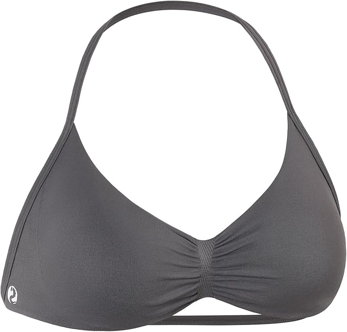 AUROLA Influence Strappy Bra Sports Bras for Women, Backless Padded Impact Strappy Bra Workout Gym Yoga with Removable Cups