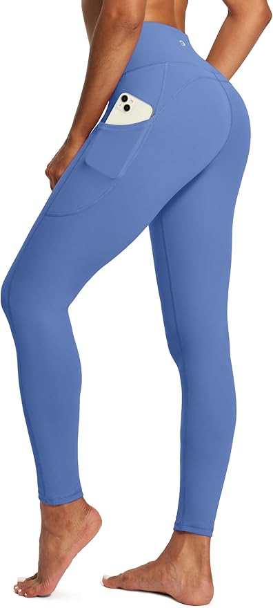 IUGA High Waist Yoga Pants with Pockets, Leggings for Women Tummy Control, Workout Leggings for Women 4 Way Stretch