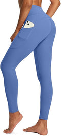 IUGA High Waist Yoga Pants with Pockets, Leggings for Women Tummy Control, Workout Leggings for Women 4 Way Stretch