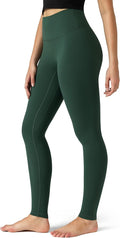 Colorfulkoala Dreamlux No Front Seam Leggings for Women 25"/28" Inseam, High Waisted Buttery Soft Yoga Pants