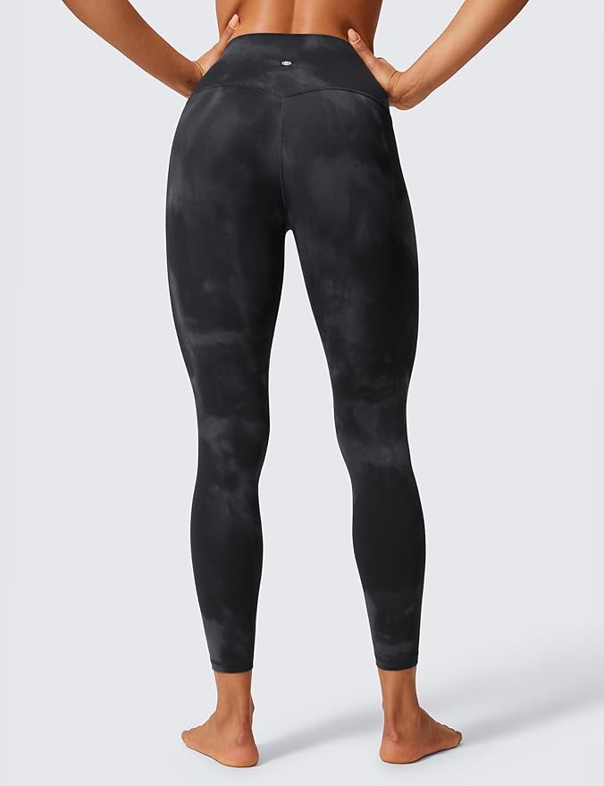 CRZ YOGA Butterlift Workout Leggings 25" - High Waisted Pilates Gym Athletic Womens Yoga Pants Buttery Soft