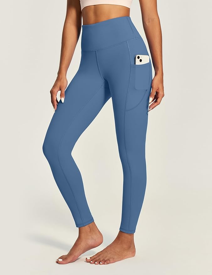 IUGA High Waist Yoga Pants with Pockets, Leggings for Women Tummy Control, Workout Leggings for Women 4 Way Stretch