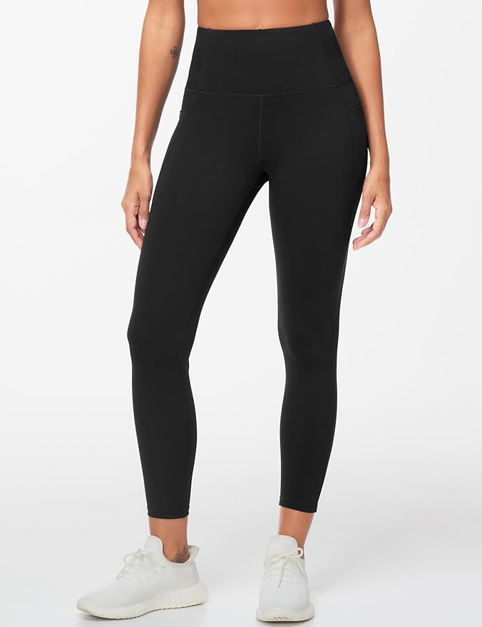 Dragon Fit Women's High Waisted Yoga Leggings Stretchy Tummy Control Gym Workout Pants with Pockets
