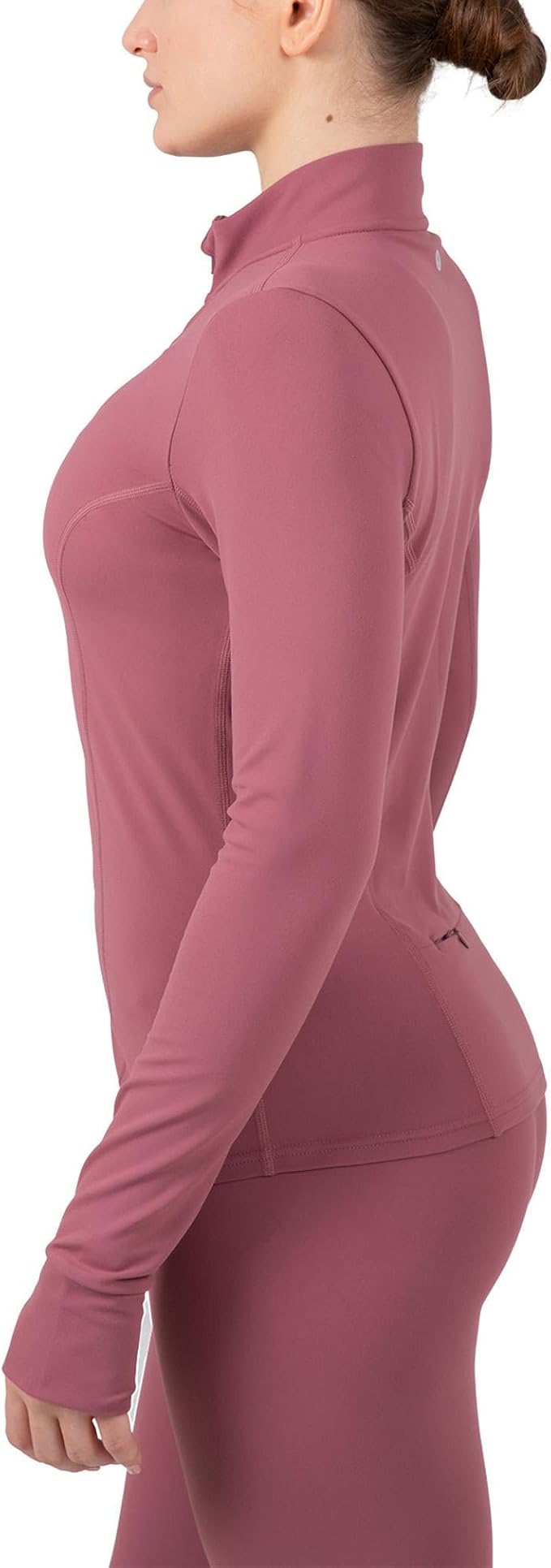 YITTY Active Women's Ultraluxe Full Zip Jacket, Athleisure, 4-Way-Stretch, Thumbholes