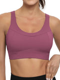 RUNNING GIRL High Impact Sports Bras for Women,Racerback Running Bra Workout Crop Tank Tops Longline Sports Bra Push up