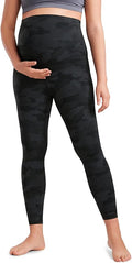 CRZ YOGA Butterluxe Maternity Leggings 25" - Over The Belly Buttery Soft Workout Activewear Yoga Womens Pregnancy Pants