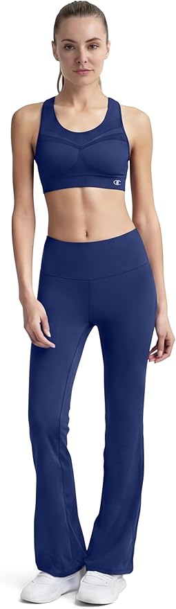 Champion Women's Sports Bra, Infinity Racerback, Moderate Support, Seamless Sports Bra for Women