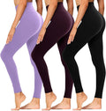 High Waisted Leggings for Women - Soft Athletic Tummy Control Yoga Pants for Cycling Dance Tights