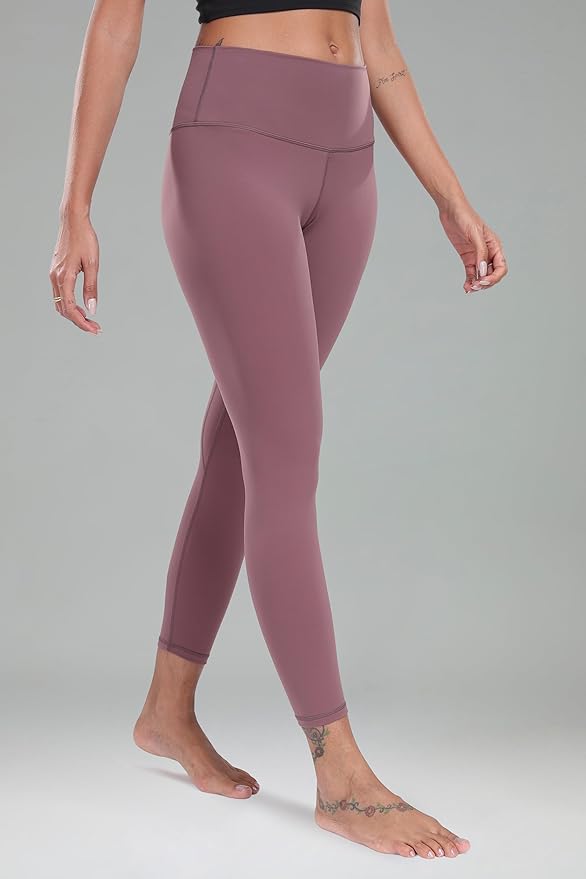 Colorfulkoala Buttery Soft Leggings for Women - High Waist 7/8 Length Workout Gym Yoga Pants
